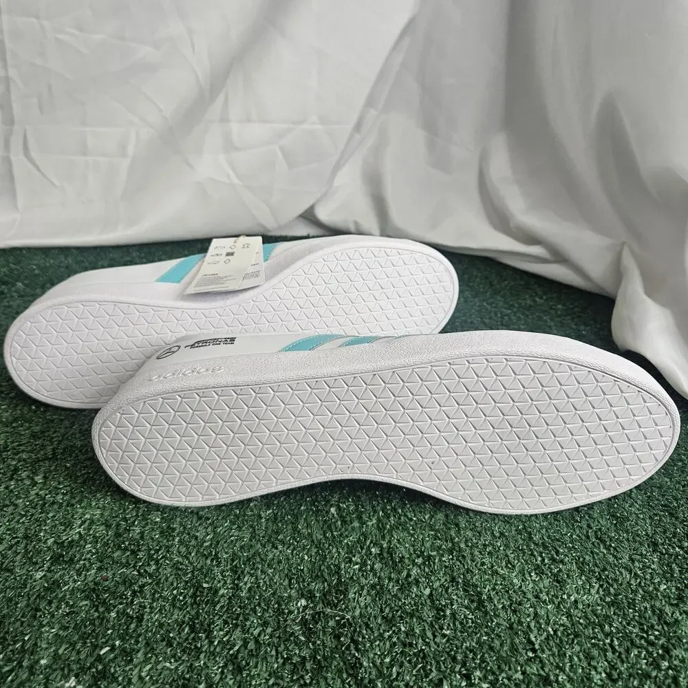 Adidas Mercedes AMG Petronas F1 Team Shoes Sneakers White Teal Men’s Sz 13 NEW